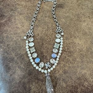 Mariana pearl and crystal necklace. It’s gorgeous!!!  Hard to part with this one
